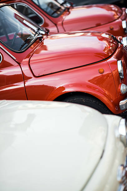 istock Italian vintage car close up 512983317