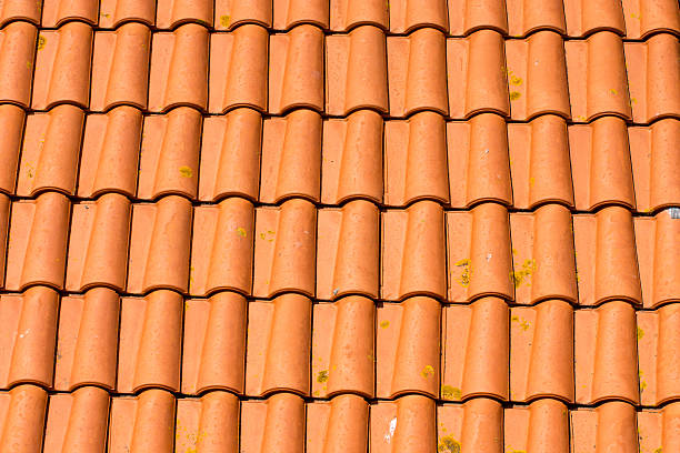 istock Old roof tiles 512984407