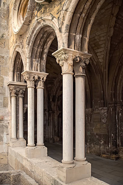 istock Arches in the cloister 512984557