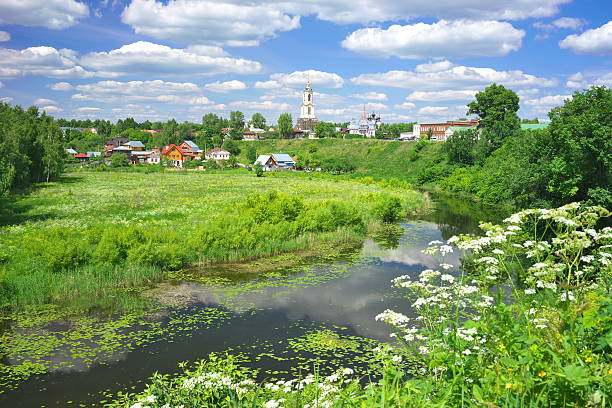 istock Summer landscape in Suzdal 512984654