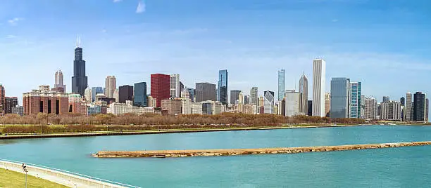 panorama of chicago
