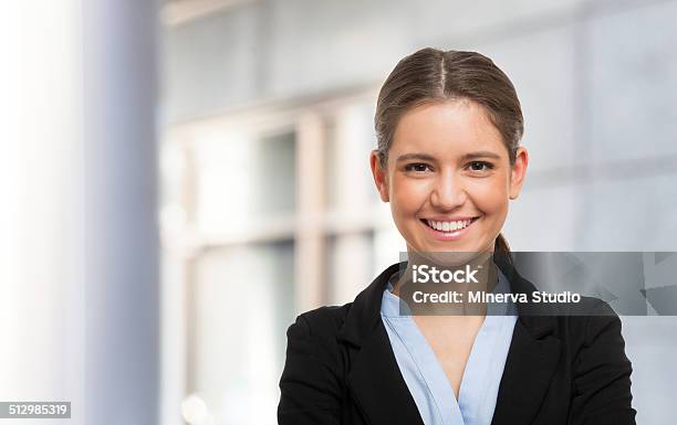 Young Businesswoman Portrait Stock Photo - Download Image Now - Adult, Beautiful People, Beauty