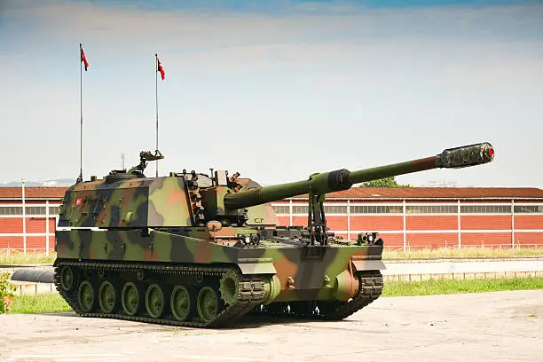 Photo of T-155 K / M Storm howitzer