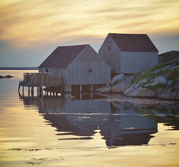 istock Dusk in the Village 512986793