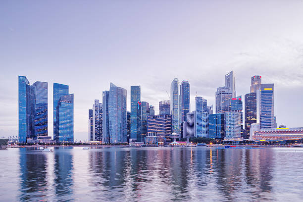 istock prosperous cityscape from waterfront,buildings exterior 512987059