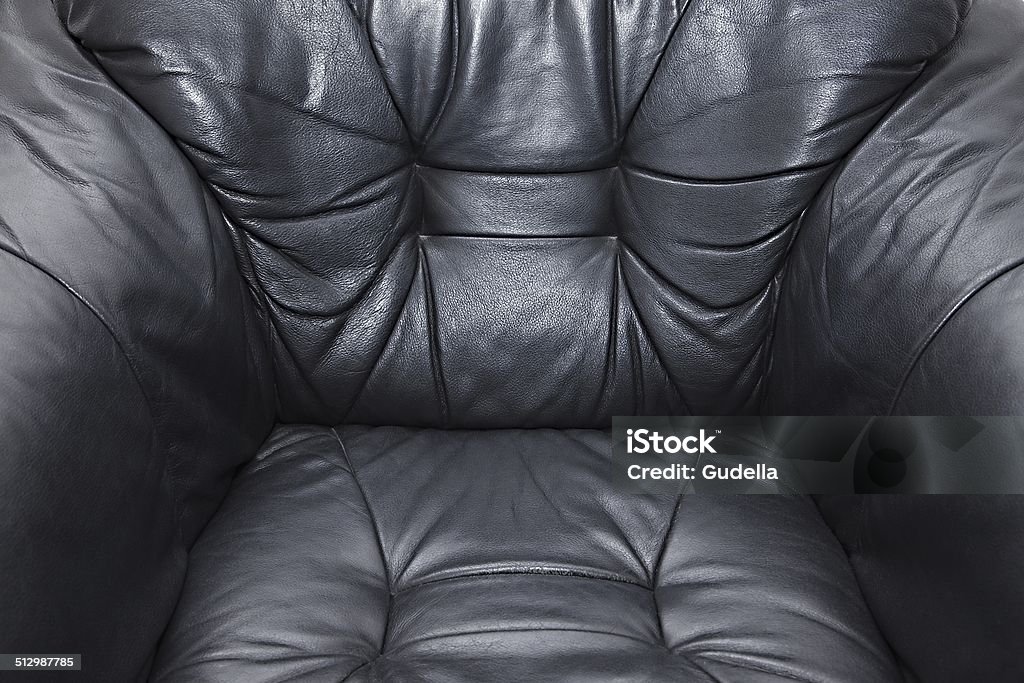 Armchair Leather armchair detail, classic style Arranging Stock Photo