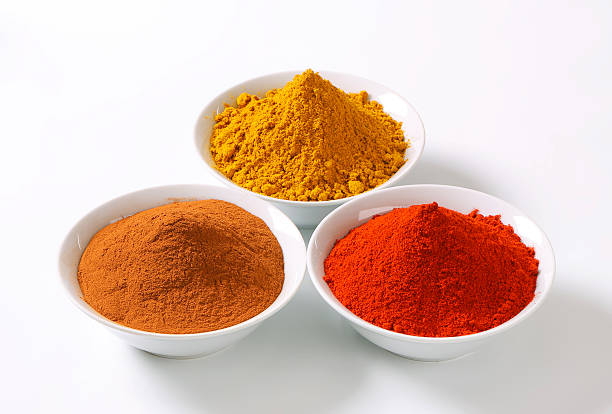 istock Curry powder, paprika and ground cinnamon 512994098