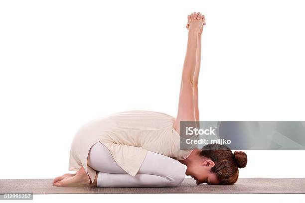 Yoga Practice Stock Photo - Download Image Now - 30-39 Years, Adult, Adults Only