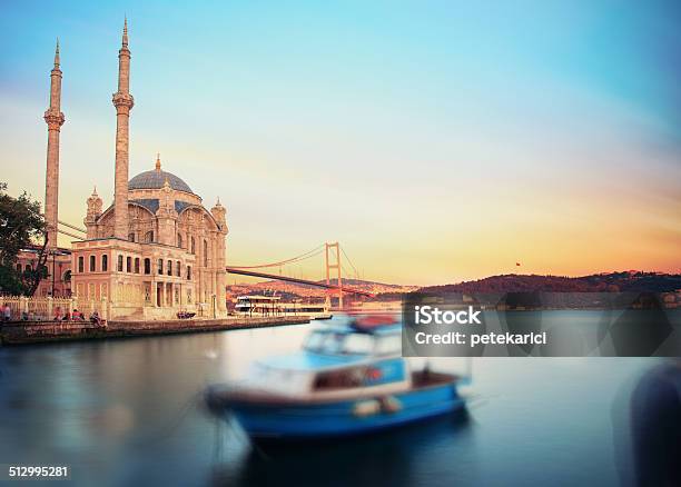 Ortakoy Mosque Stock Photo - Download Image Now - Ancient Civilization, Antique, Architectural Dome