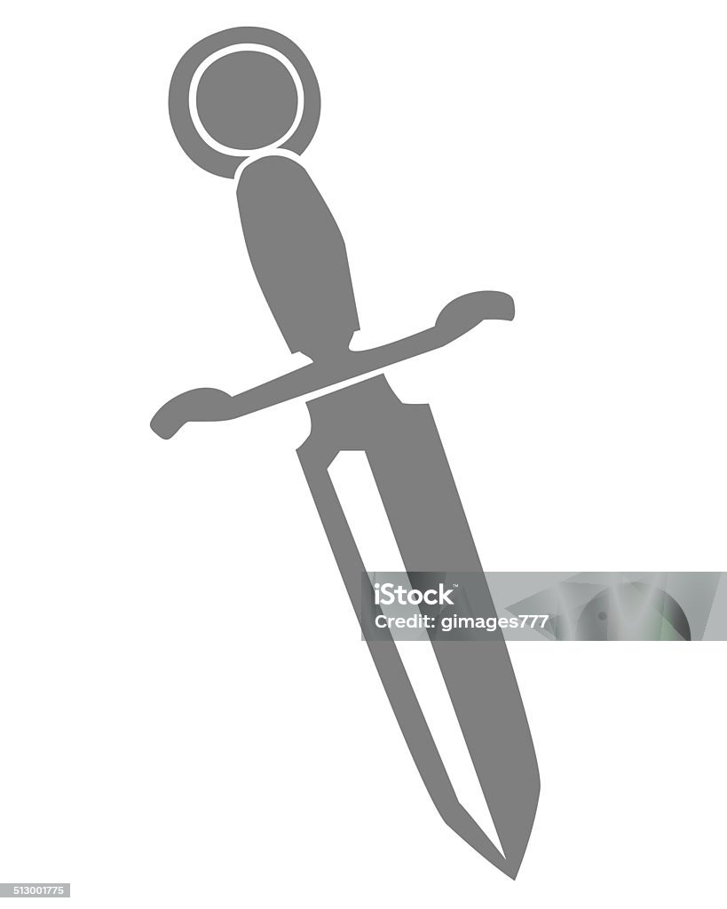 Dagger Cut Out File Dagger Stock Illustration - Download Image Now - Cut Out, Dagger ...