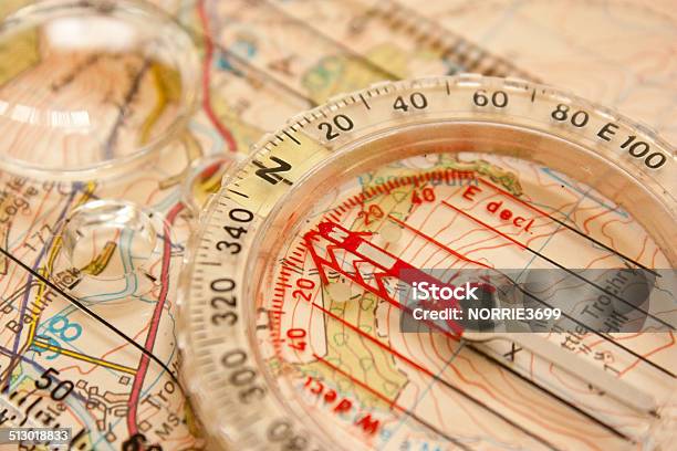 North Direction Stock Photo - Download Image Now - Cartography, Co-Pilot, Confusion