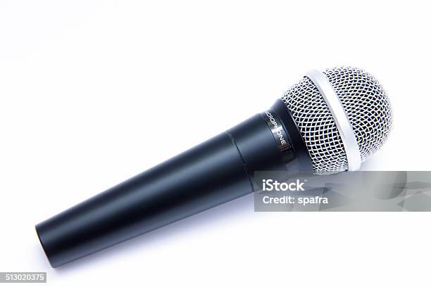 Microphone Stock Photo - Download Image Now - Arts Culture and Entertainment, Black Color, Broadcasting