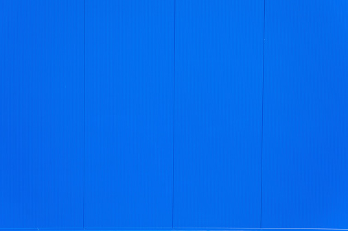 Blue Industrial Metal Panel Wall Background
