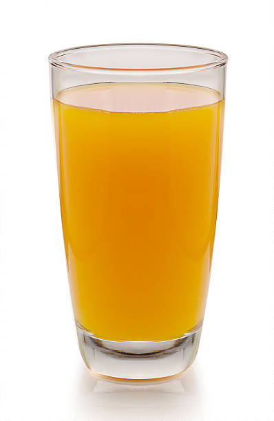 istock Orange juice. Isolated on white background 513022947