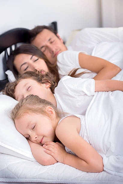 istock Family in the bedroom 513023101