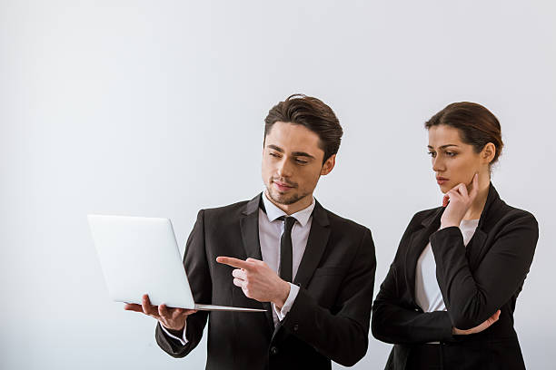 istock Attractive business people 513041748