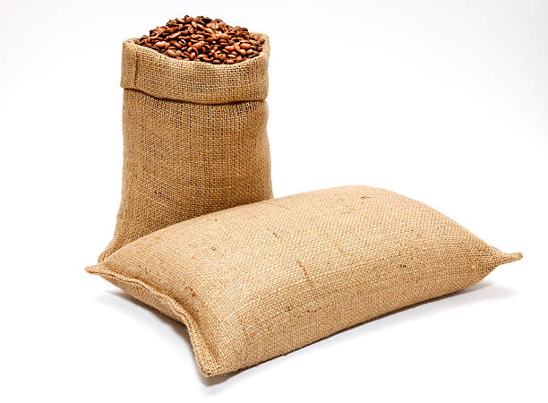 saco de grãos de café - bag coffee bean bean food imagens e fotografias de stock
