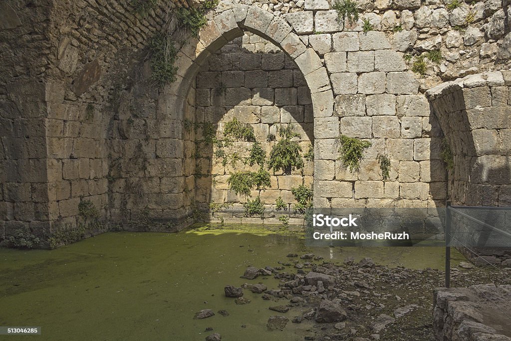 La antigua fortaleza en Israel nimród. - Foto de stock de Arqueología libre de derechos