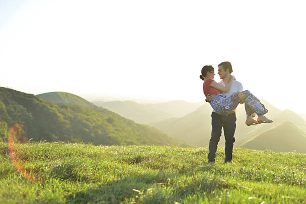 istock Couple in love in summer 513047264