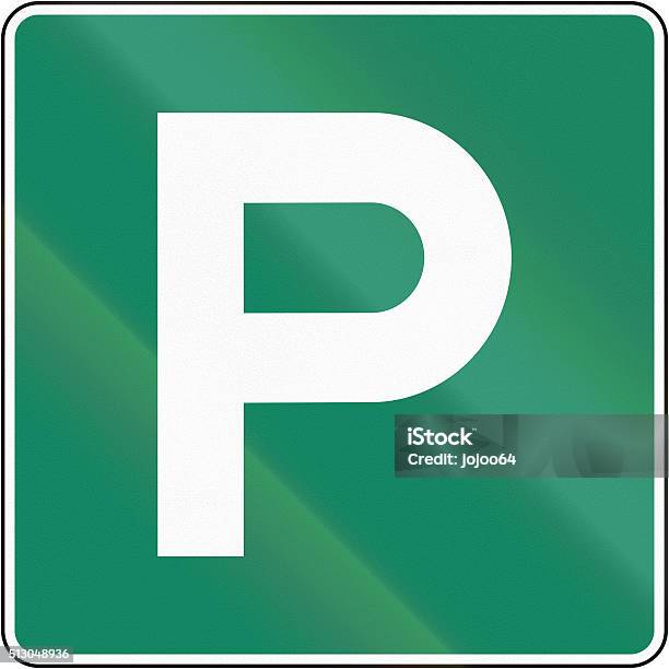 Parking Place In Canada Stock Photo - Download Image Now - Canada, Color Image, Computer Graphic