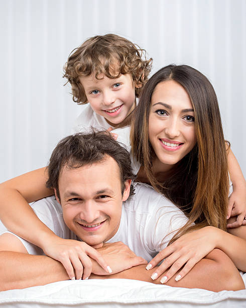 istock Family in the bedroom 513050141