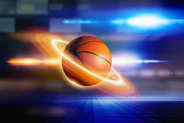 istock Abstract planet basketball 513050790