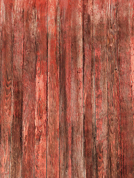 istock Rustic Old Red Brown Woodgrain Fence Boards Abstract Background 513050830