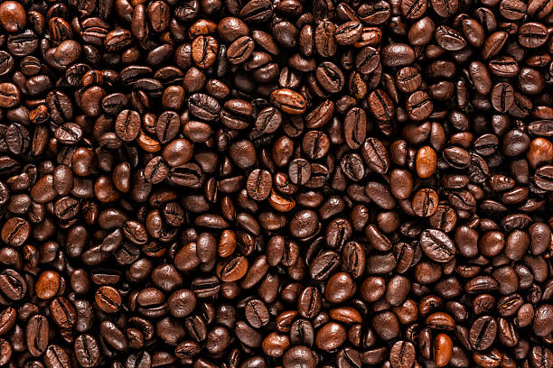 chicchi di caffè - coffee beans foto e immagini stock