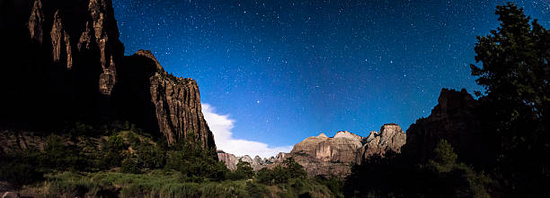 istock Zion National Park with Stars 513057786