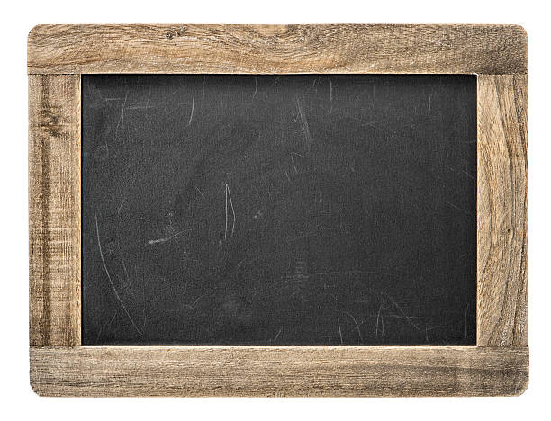 istock Chalkboard with wooden frame. Blackboard isolated 513058760