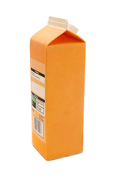 cardboard orange  juice carton - one litre