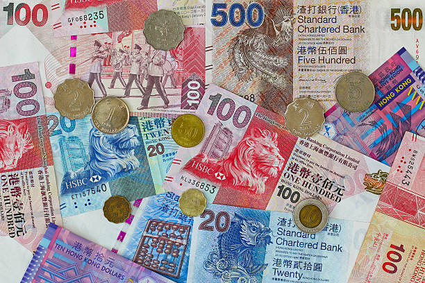 istock Hong Kong Dollar banknotes and coins 513066984
