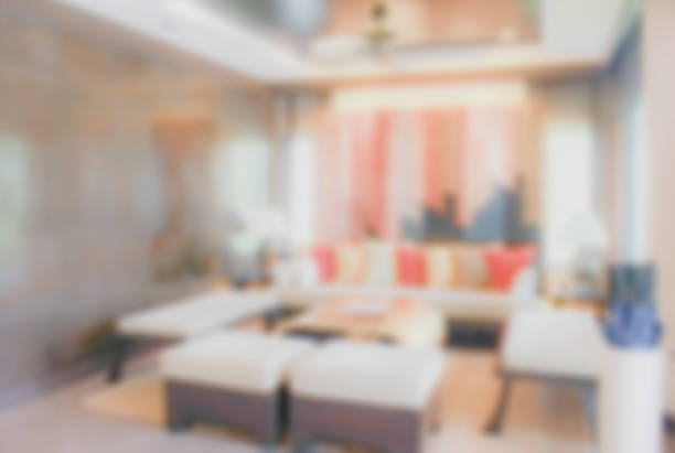 istock Defocus Living room interior in modern style 513067768