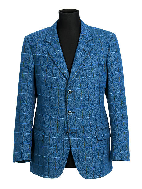 istock Stylish tailored blue jacket on a mannequin 513067928