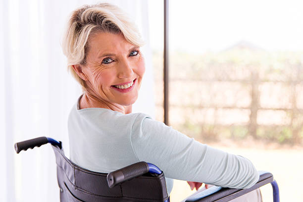 istock disabled woman in wheelchair looking back 513068392
