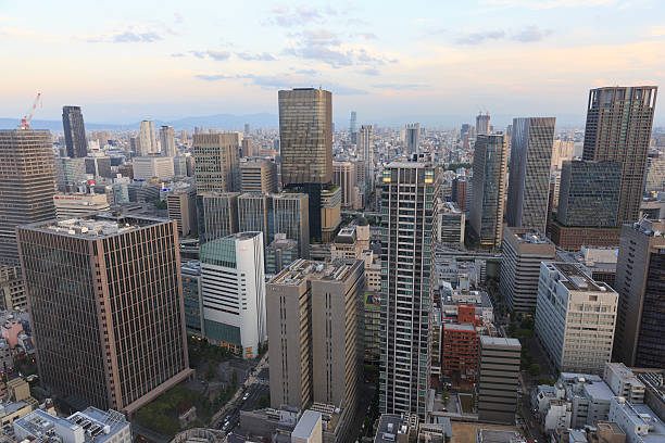 istock Osaka Cityscape in Japan 513070925