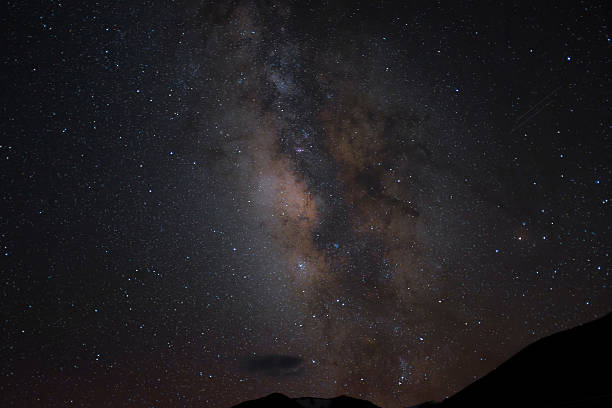 istock Milky way and shooting stars 513070967
