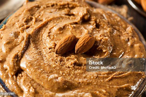 Raw Organic Almond Butter Stock Photo - Download Image Now - Almond, Almond Butter, American Culture