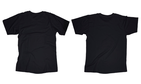 black shirt template