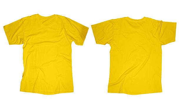 istock Yellow T-Shirt Template 513073531