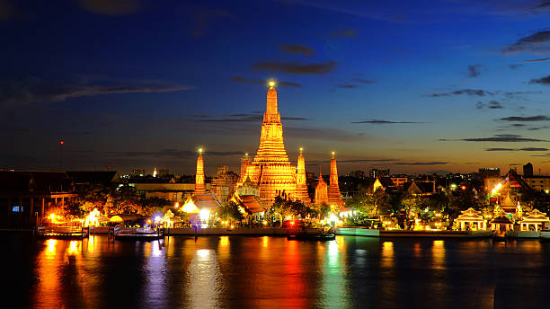 istock Twilight time of Wat Arun 513077669