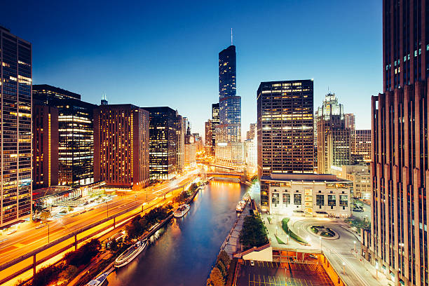 istock Chicago Skyline Aerial View 513100727