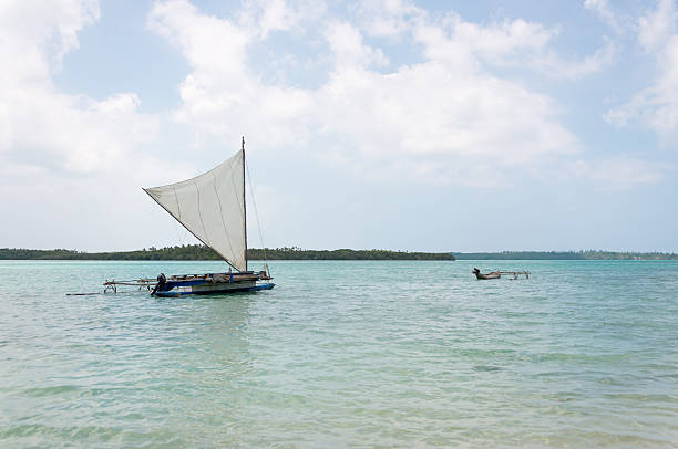 istock Sailboat in the Saint Maurice Bay 513105188