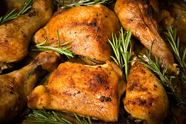 istock Spicy baked chicken with rosemary 513106338