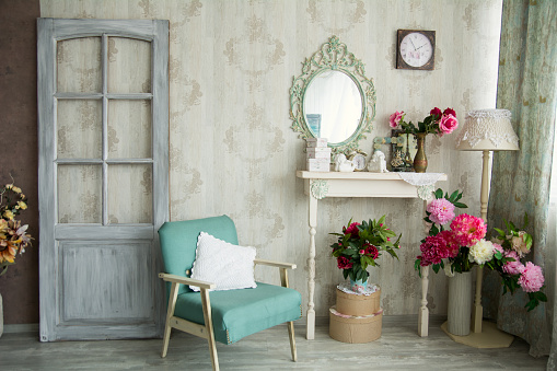 Vintage country house interior