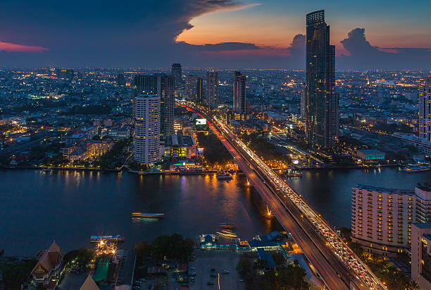 istock Twilight time of Bangkok 513108702