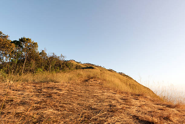 istock Golden mountain ridge, Beautiful mountain ridge for hiking 513110418