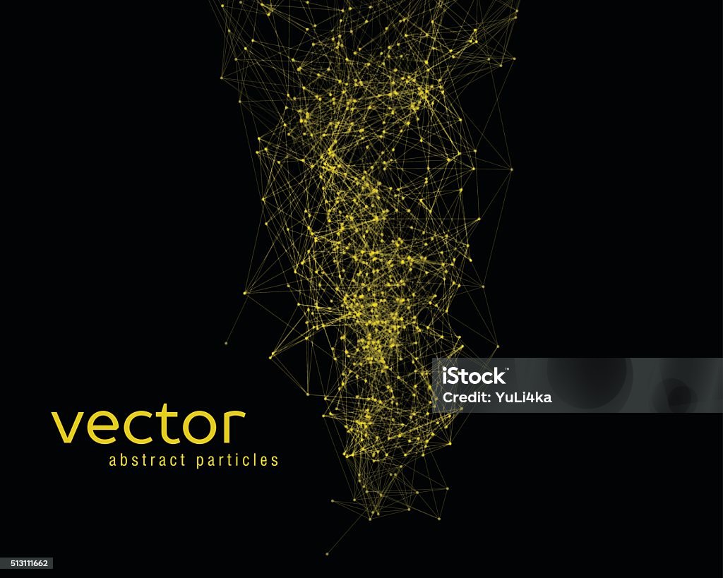 Vector Abstract Particles Stock Illustration - Download Image Now ...