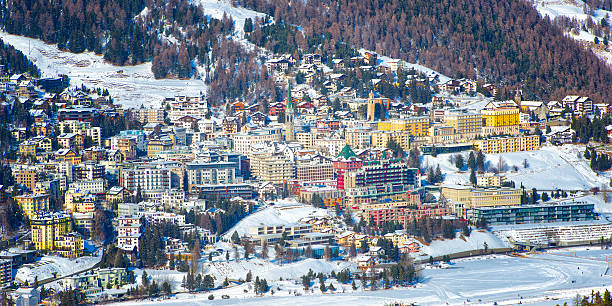 istock View of St. Moritz in winter 513114716