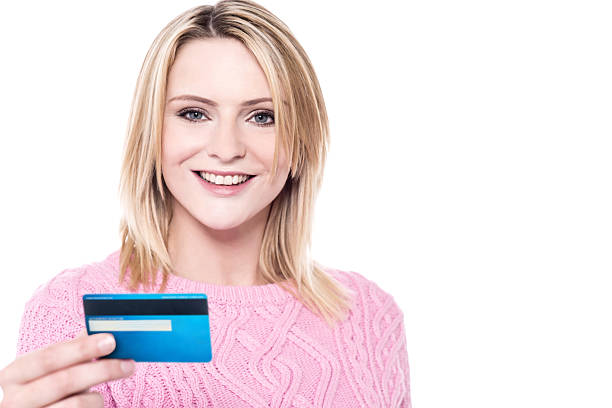 istock This is my new debit card! 513116954